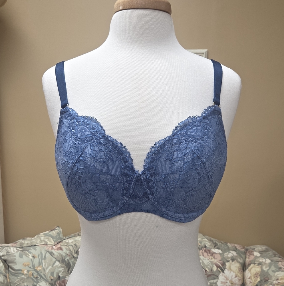 La SENZA Lace Bra in Blue
